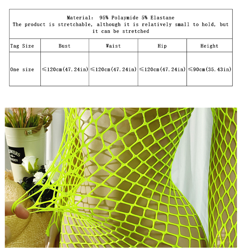 Women Long Sleeve Fishnet Cove - Cover Up Kaftan recension och pris
