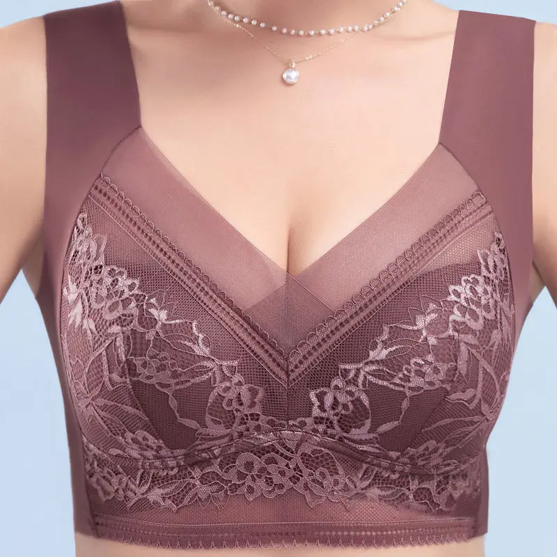 L-6L Women Large Bra Push Up I - Bralette Triangle Set recension och pris